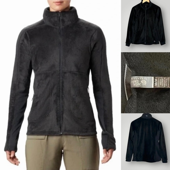 Mountain Hardwear Jackets & Blazers - Mountain Hardwear Monkey Man Fleece Jacket Medium Super Soft Pockets Full Zip